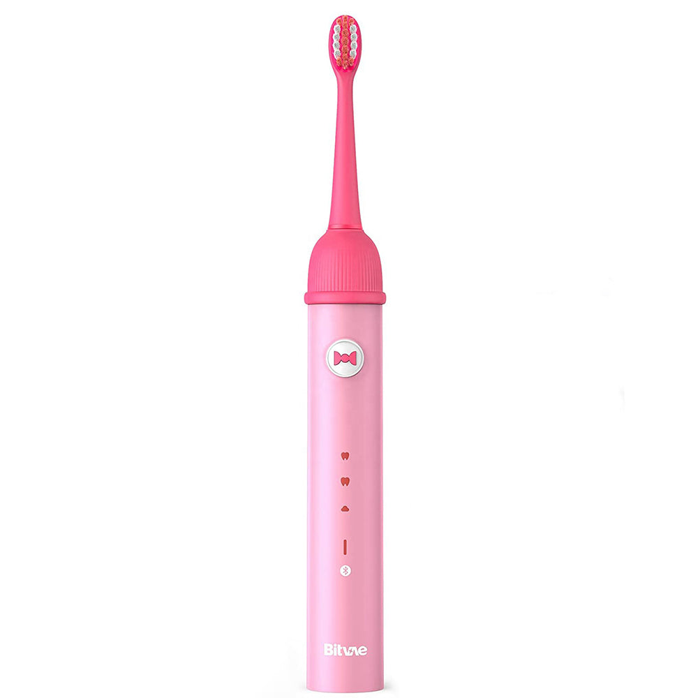 Bitvae - Electric Toothbrush (BVK7S) - Sonic, for Kids, 3 Smart Modes, with App, 3 Tips Set, Pressure Sensor, IPX7 - Pin