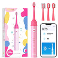 Bitvae - Electric Toothbrush (BVK7S) - Sonic, for Kids, 3 Smart Modes, with App, 3 Tips Set, Pressure Sensor, IPX7 - Pin