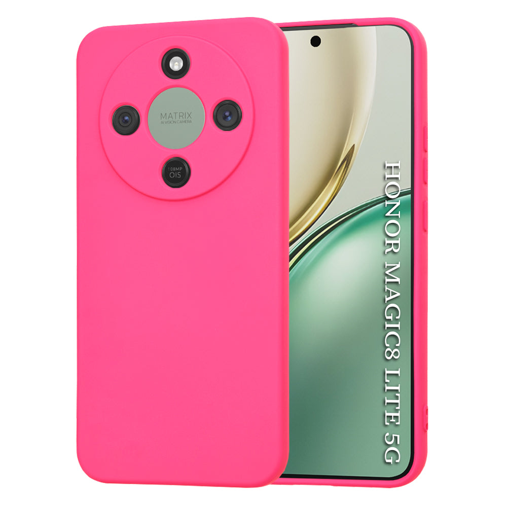 Techsuit - SoftFlex - Honor Magic8 Lite - Hot Pink