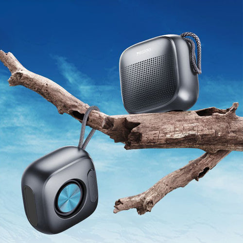 Yesido - Wireless Speaker (YSW24) - Bluetooth 5.3, Mini Design, Waterproof, Lanyard, TF, AUX, Type-C, 1000mAh - Black