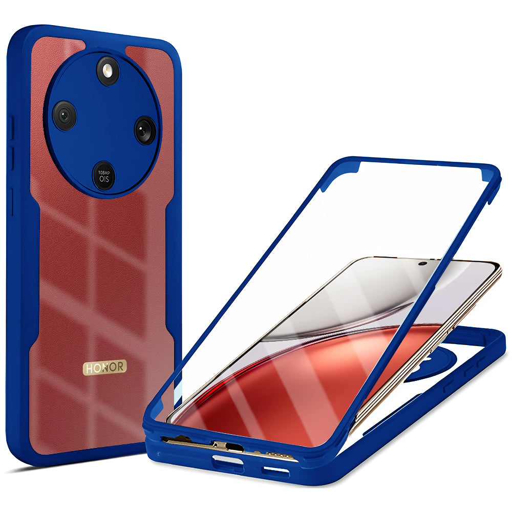Techsuit - ColorVerse 360 Series + Screen Protector - Honor Magic8 Lite - Blue