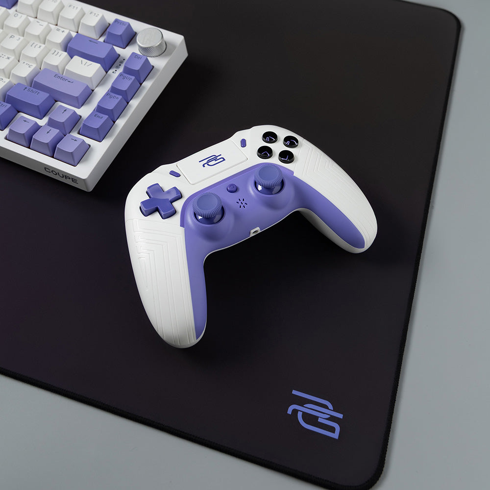Proove - Mouse Pad Radiance (MPRD00200001) - for Gaming, Natural Rubber Base, Polyester, 450х400х3mm - Black