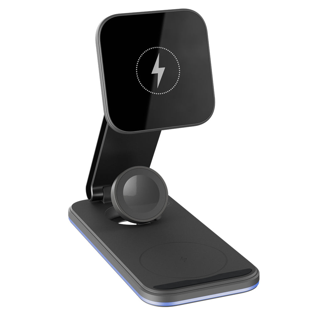 Proove - Wireless Charging Station Energy Fold (WSEF15010001) - MagSafe, 3in1, for iPhone, AirPods, Apple Watch, 15W - B