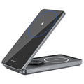 Proove - Wireless Charging Station Metal Edge (WSME15010003) - MagSafe, for iPhone, AirPods, iWatch, Foldable, 15W - Gre