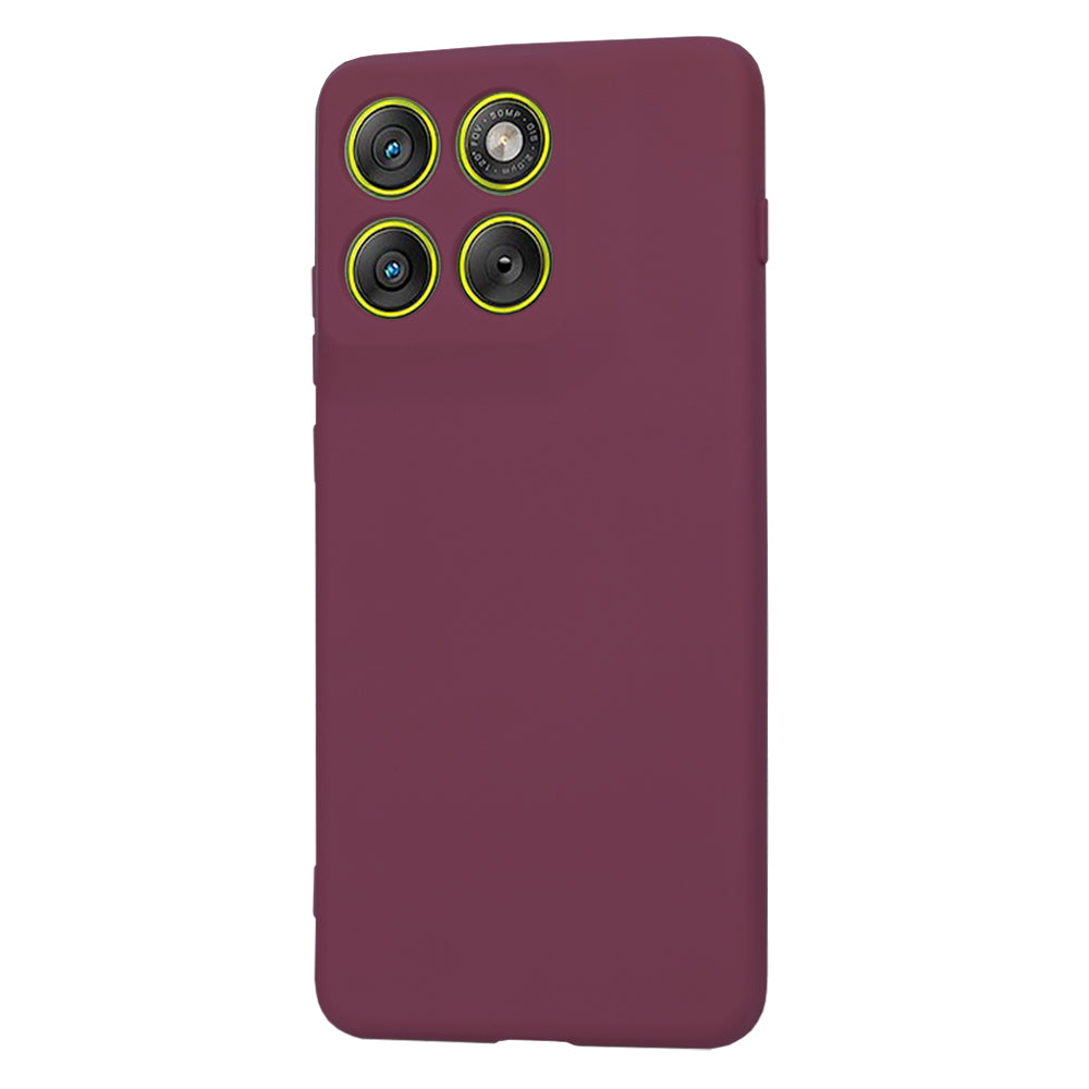 Techsuit - SoftFlex - Motorola Edge 70 - Plum Red