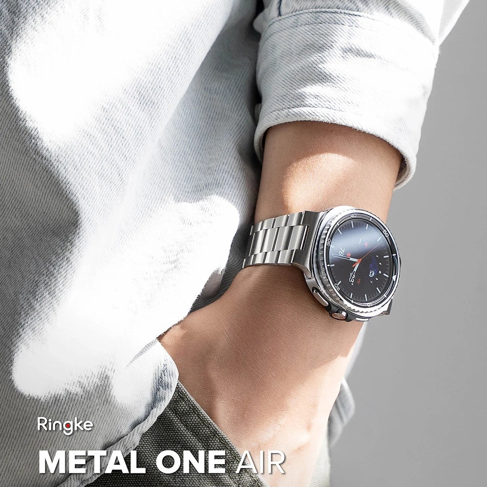 Ringke - Metal One Air - Samsung Galaxy Watch8 40mm/Watch8 44mm/Watch8 Classic - Silver