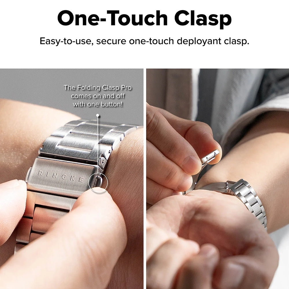 Ringke - Metal One Air - Samsung Galaxy Watch8 40mm/Watch8 44mm/Watch8 Classic - Silver
