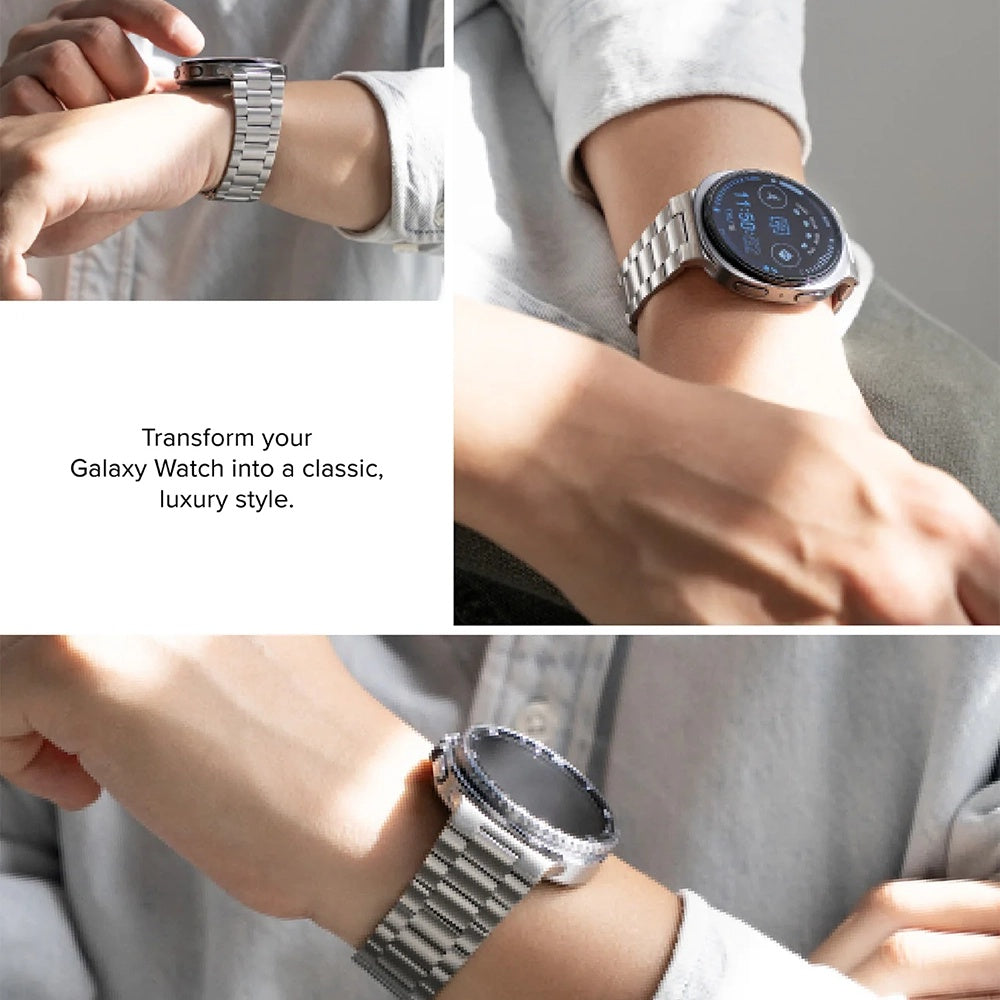 Ringke - Metal One Air - Samsung Galaxy Watch8 40mm/Watch8 44mm/Watch8 Classic - Silver