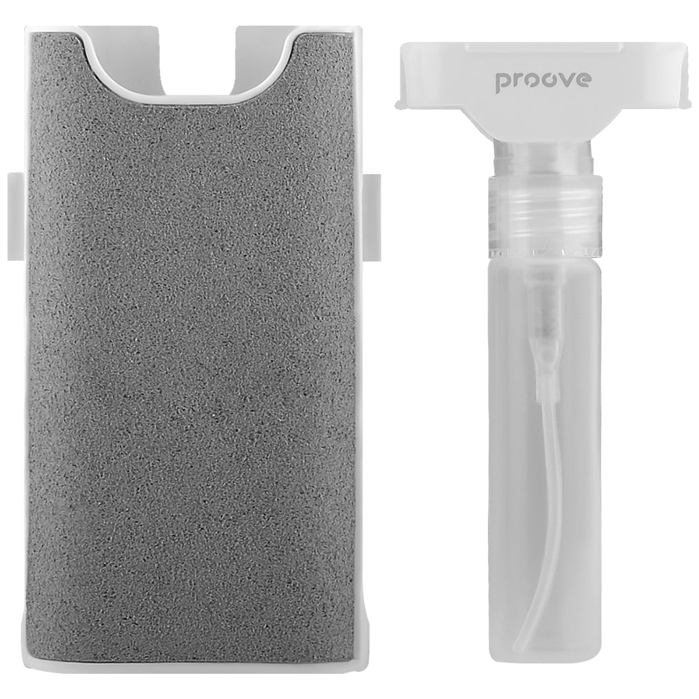 Proove - Multifunctional Cleaning Set Mr. Cleaner (MCS00000502) - 5in1 with Screen Microfiber for Laptop, Phone - Grey
