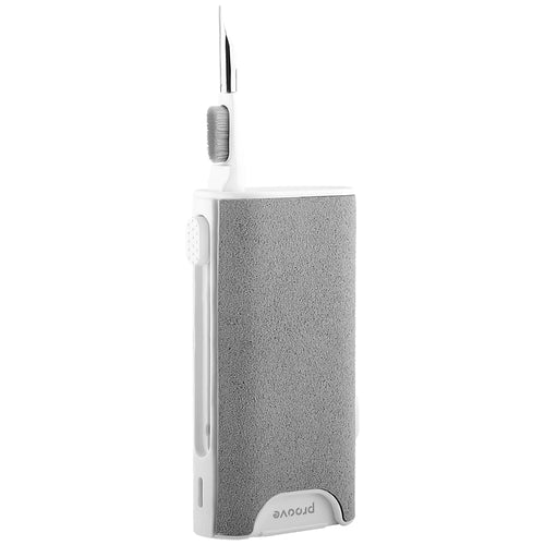 Proove - Multifunctional Cleaning Set Mr. Cleaner (MCS00000502) - 5in1 with Screen Microfiber for Laptop, Phone - Grey