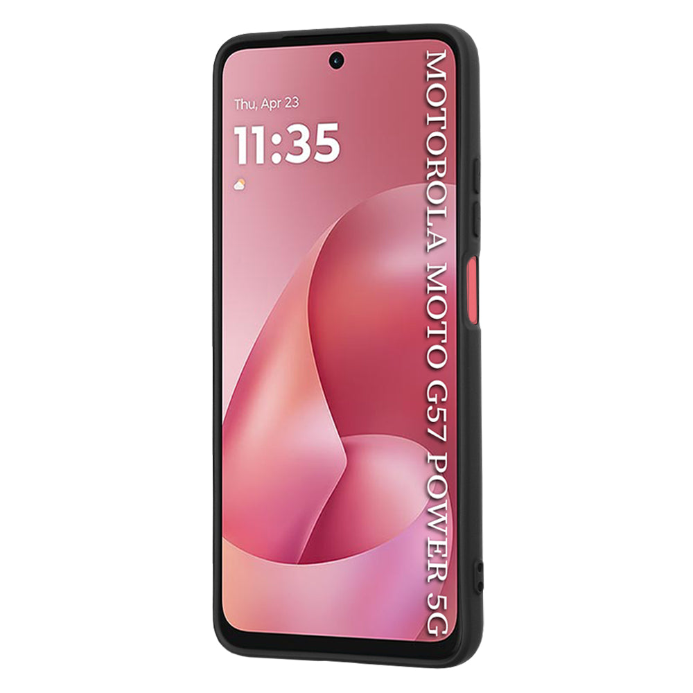 Techsuit - SoftFlex - Motorola Moto G57 Power / G67 Power - Black