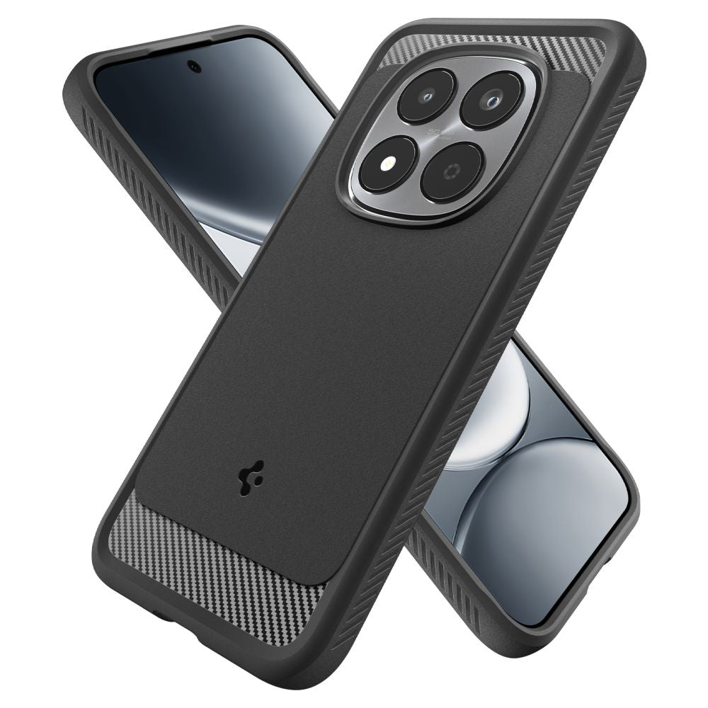 Spigen - Rugged Armor (ACS10460) - Xiaomi Redmi Note 15 Pro 5G - Matte Black