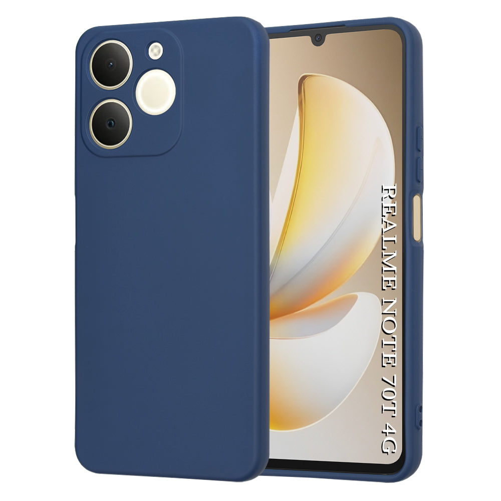 Techsuit - SoftFlex - Realme Note 70T - Navy Blue