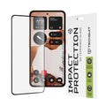 Techsuit - 111D Full Cover / Full Glue Glass - Nothing CMF Phone 2 Pro / Phone (3a) Lite - Black