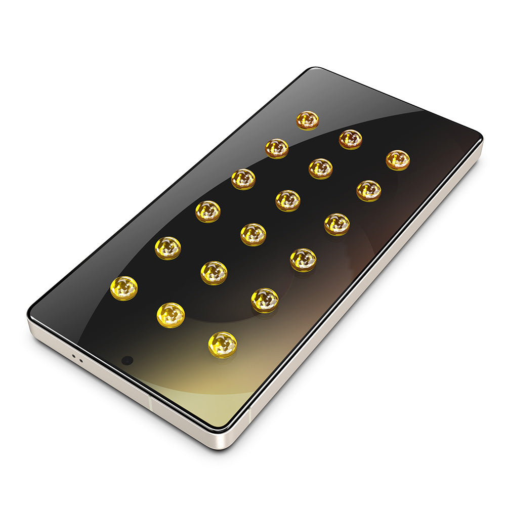 Techsuit - [Fingerprint Unlock Compatible] TitanGlass CrystalHD - Samsung Galaxy S26 - Privacy