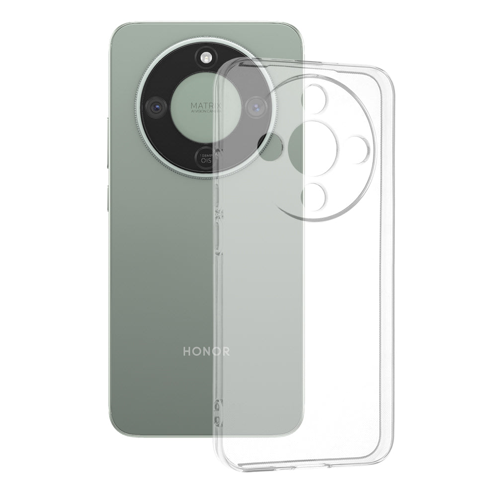 Techsuit - Clear Silicone - Honor Magic8 Lite - Transparent