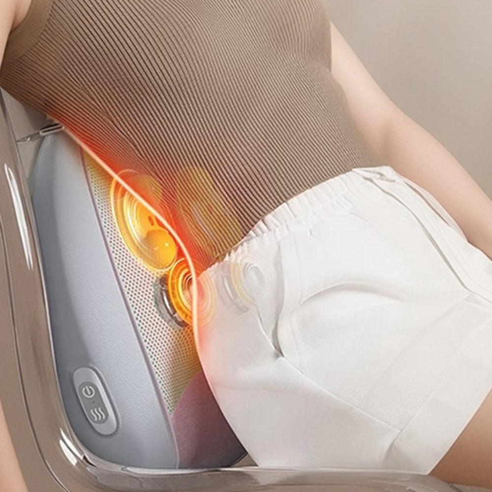 Yesido - Back Massager (MG15) - with Heating Function, Quiet Operation, 32W, 2000mAh - Gray
