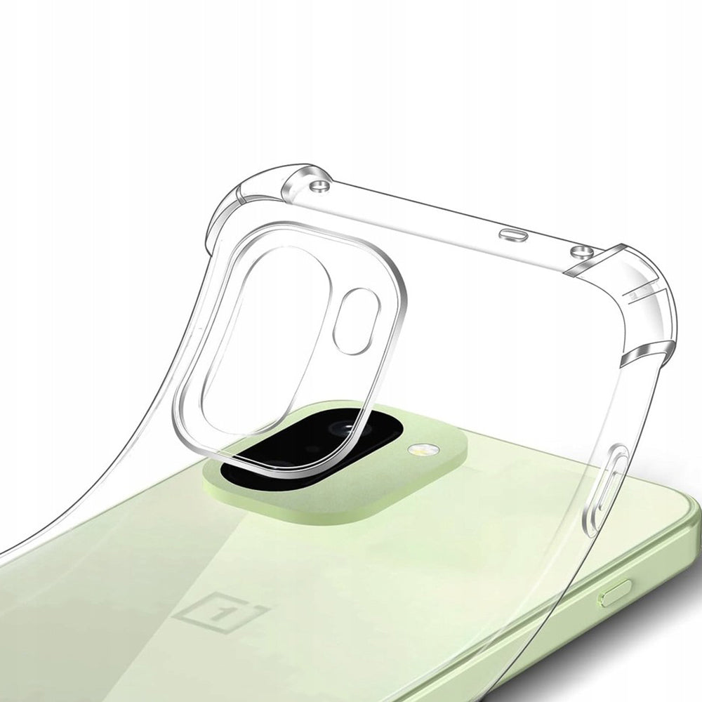 Techsuit - Shockproof Clear Silicone - OnePlus 15R - Clear
