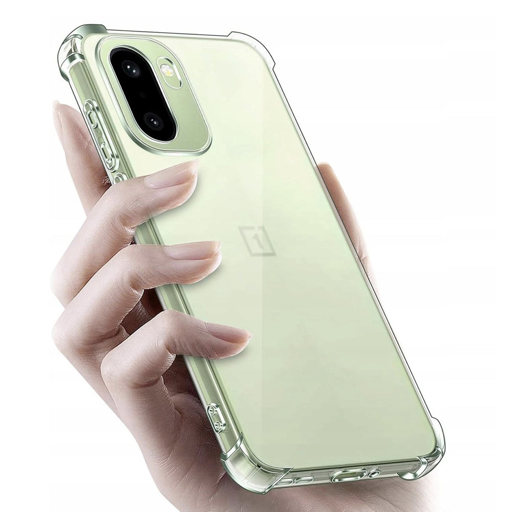 Techsuit - Shockproof Clear Silicone - OnePlus 15R - Clear