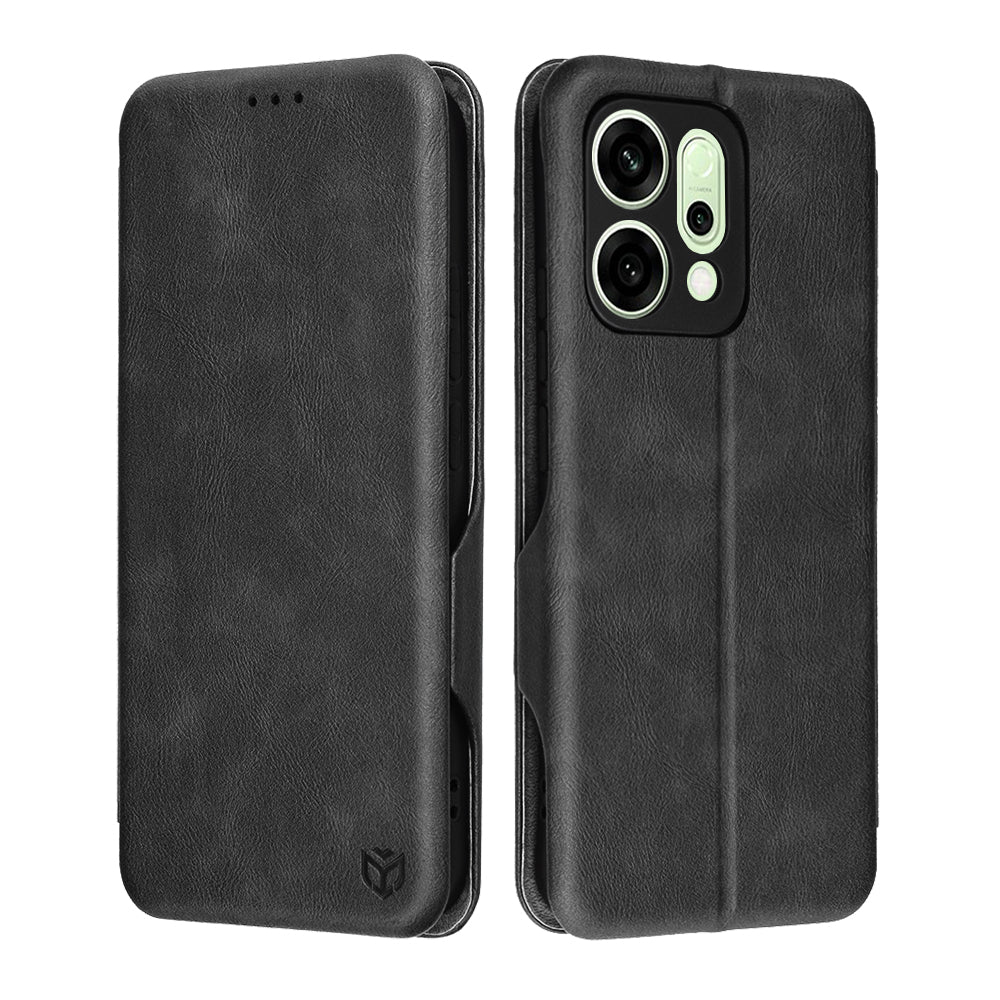 Techsuit - Safe Wallet Plus - Oppo Reno14 - Black