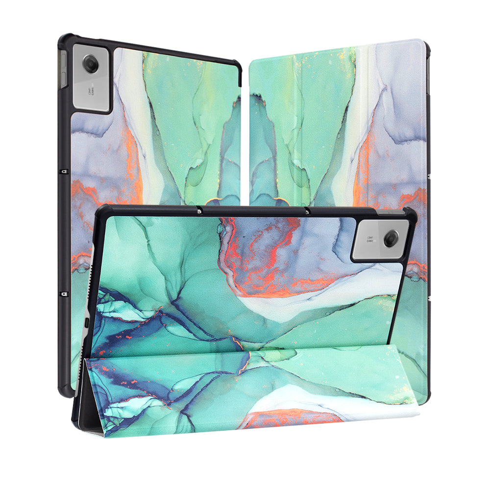 Techsuit - FoldPro - Lenovo Idea Tab Plus 12.1 - Green Time