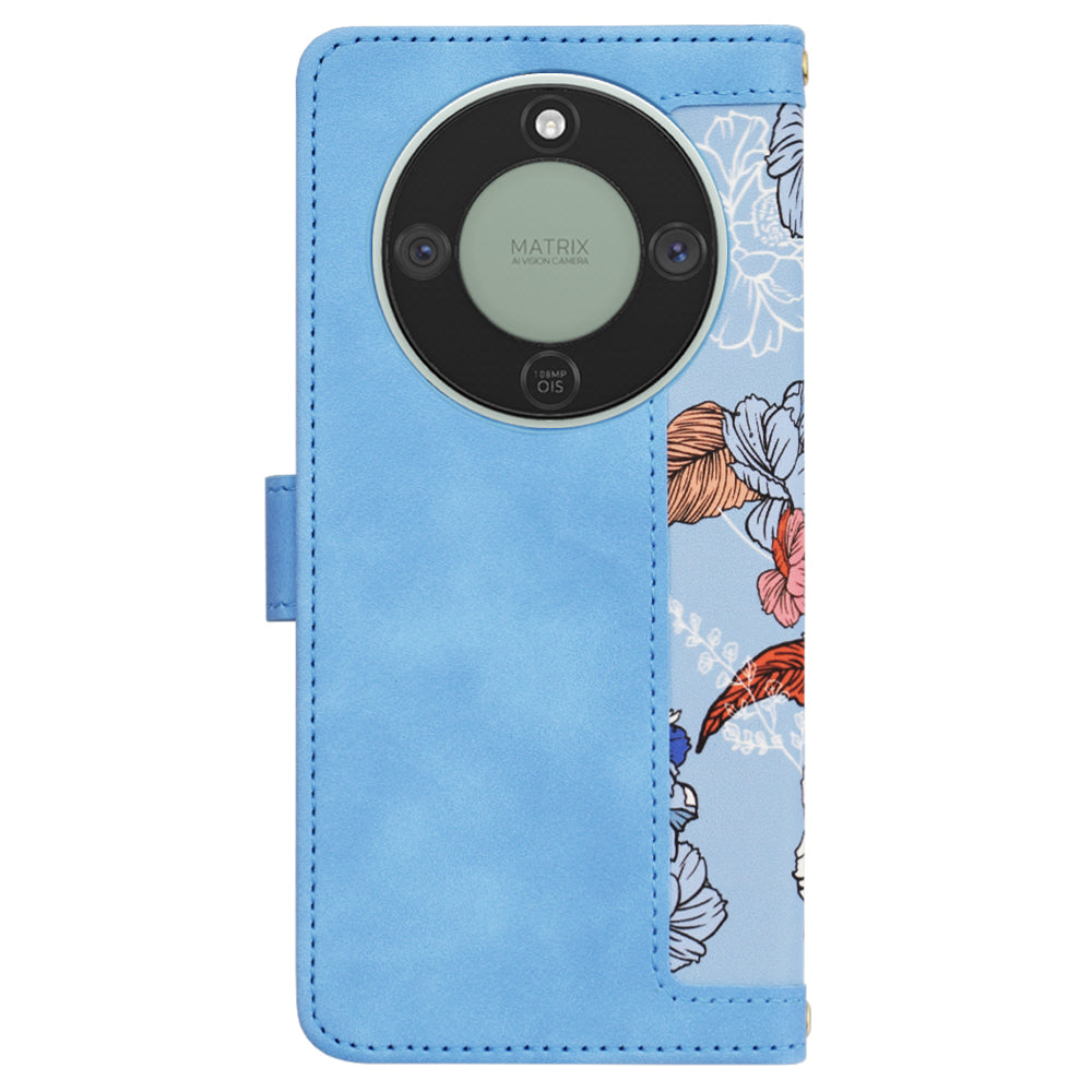 Techsuit - FlipCraft - Honor Magic8 Lite - Vibrant Blue