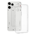 Techsuit - Clear Silicone - Nothing Phone (3a) Lite - Transparent