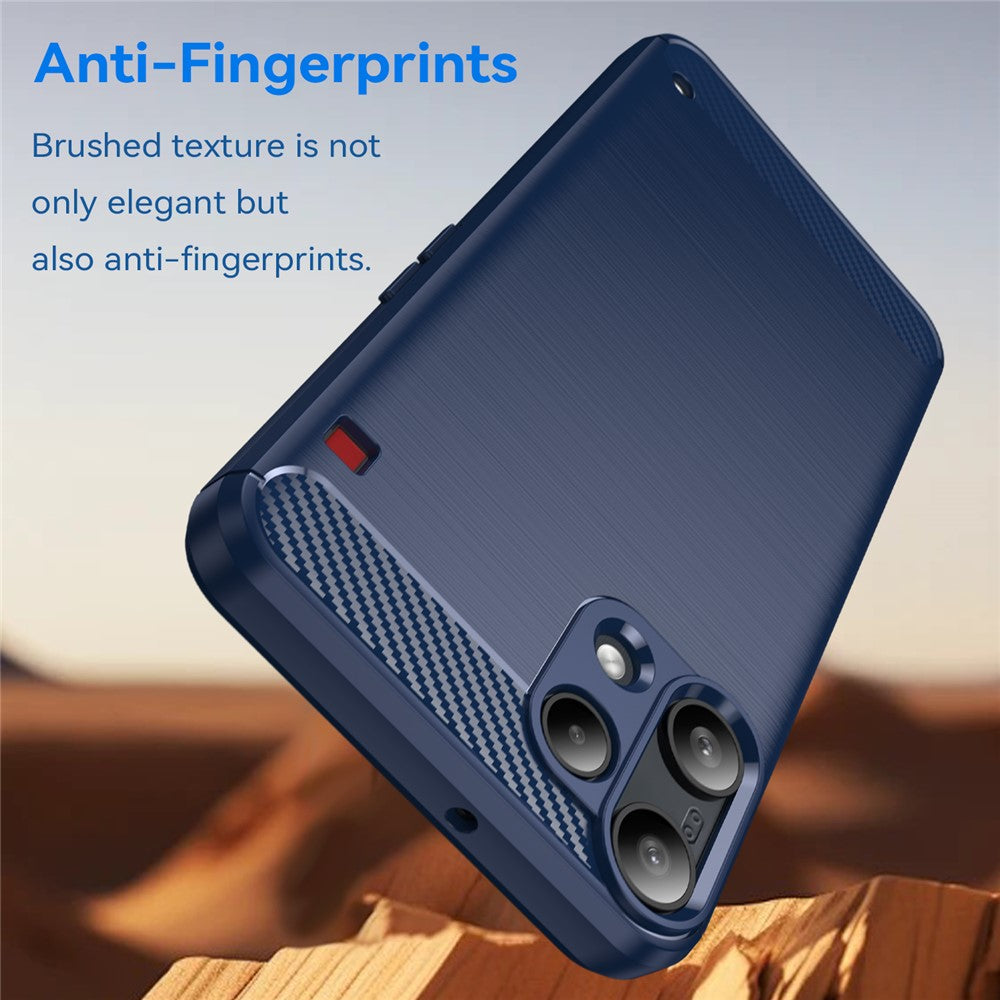 Techsuit - Carbon Silicone - Nothing Phone (3a) Lite - Blue