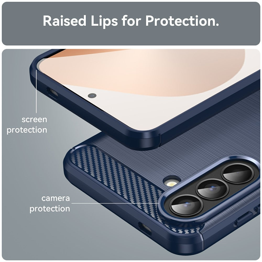 Techsuit - Carbon Silicone - Samsung Galaxy A57 5G - Blue