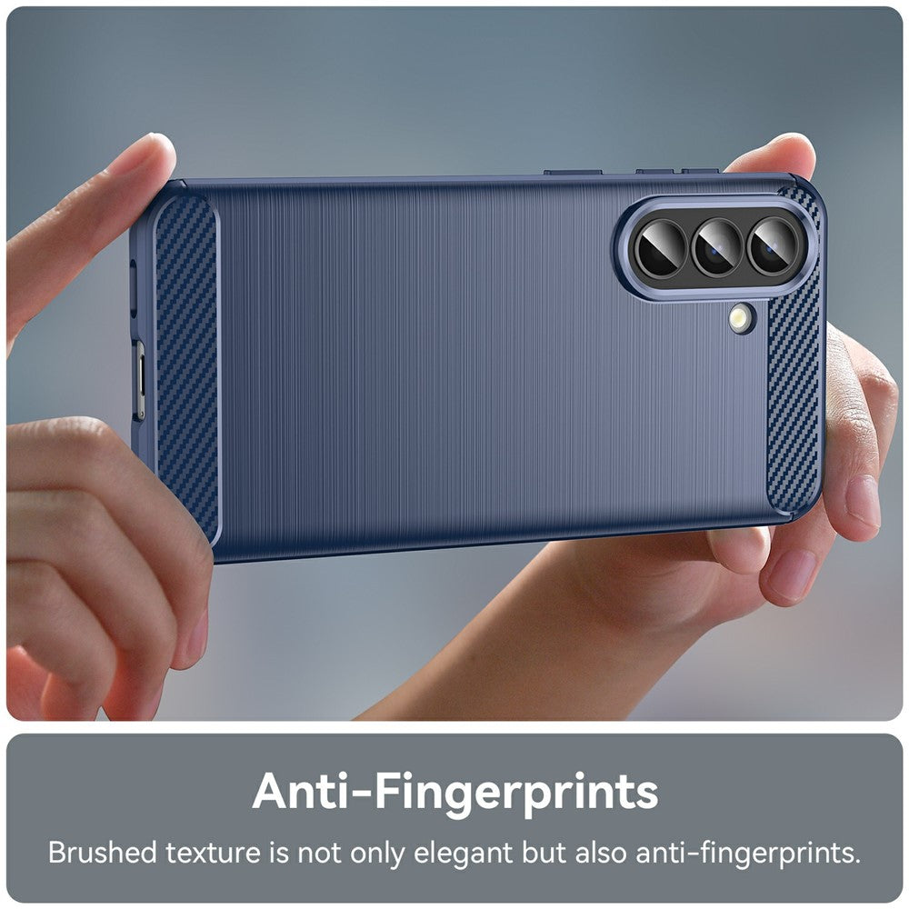 Techsuit - Carbon Silicone - Samsung Galaxy A57 5G - Blue