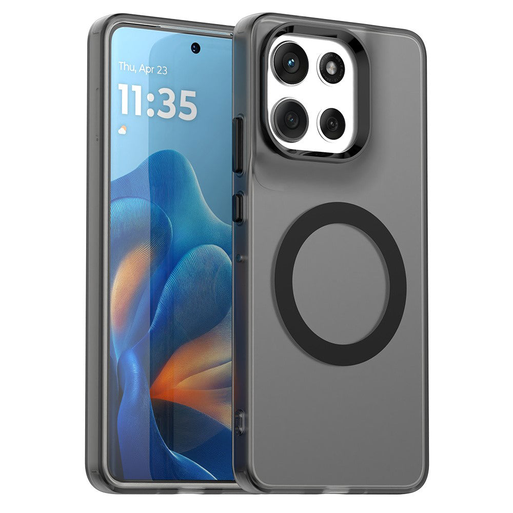 TechSuit Husa de protectie Techsuit CandyCase MagSafe compatibil cu Motorola Moto G86, Negru