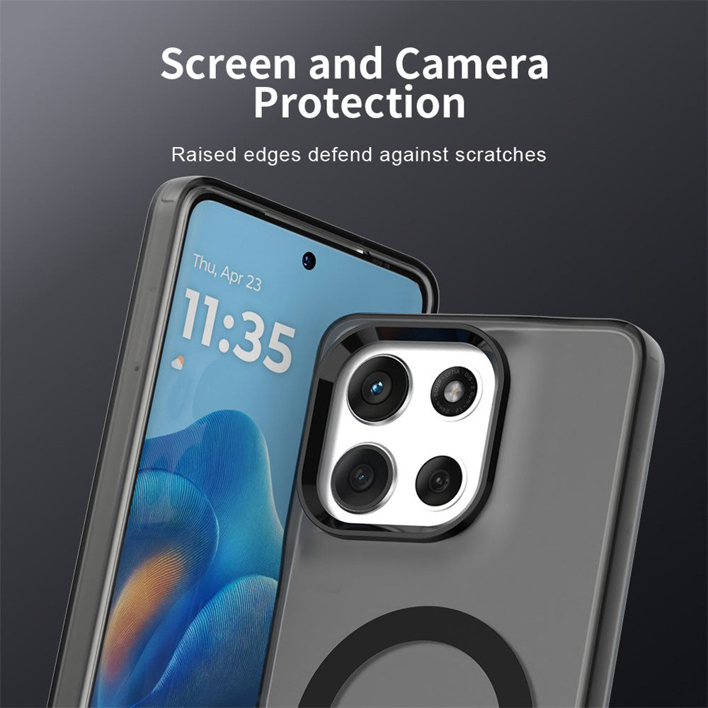 TechSuit Husa de protectie Techsuit CandyCase MagSafe compatibil cu Motorola Moto G86, Negru – imagine 4