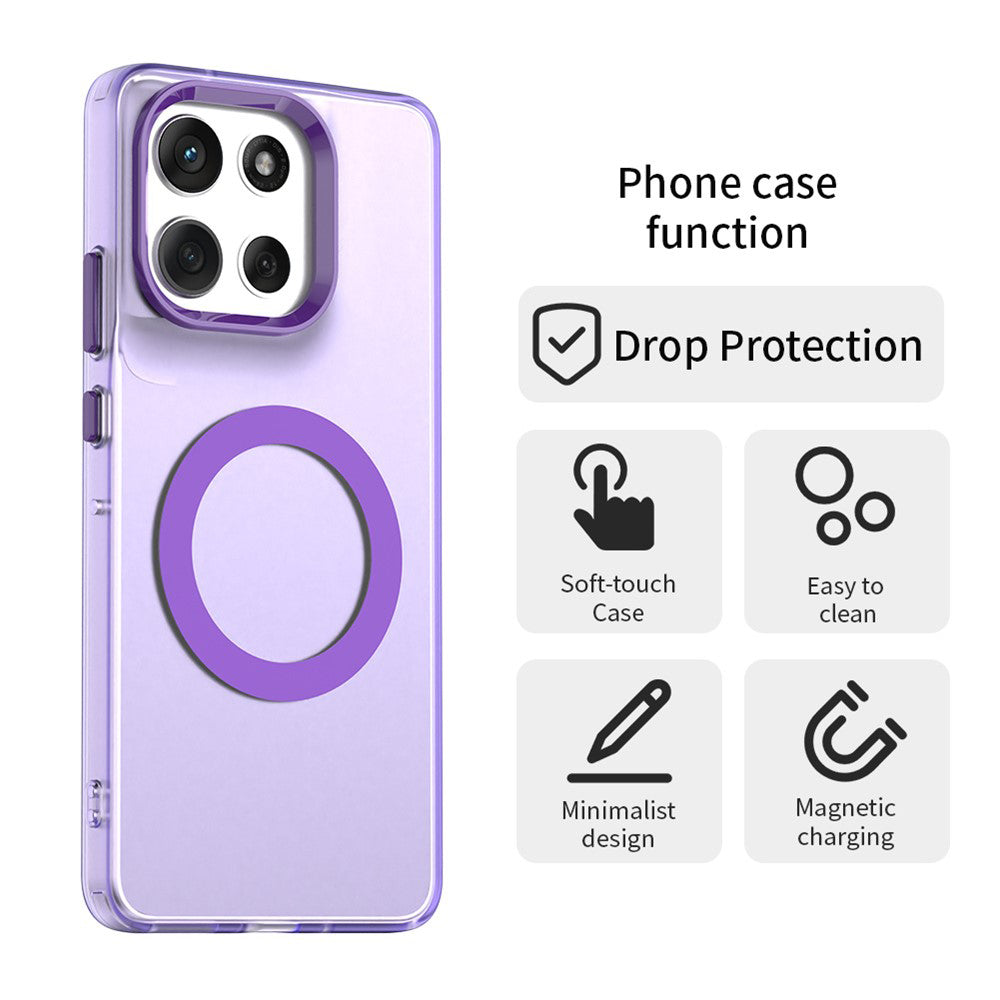 Techsuit - CandyCase MagSafe - Motorola Moto G86 - Purple