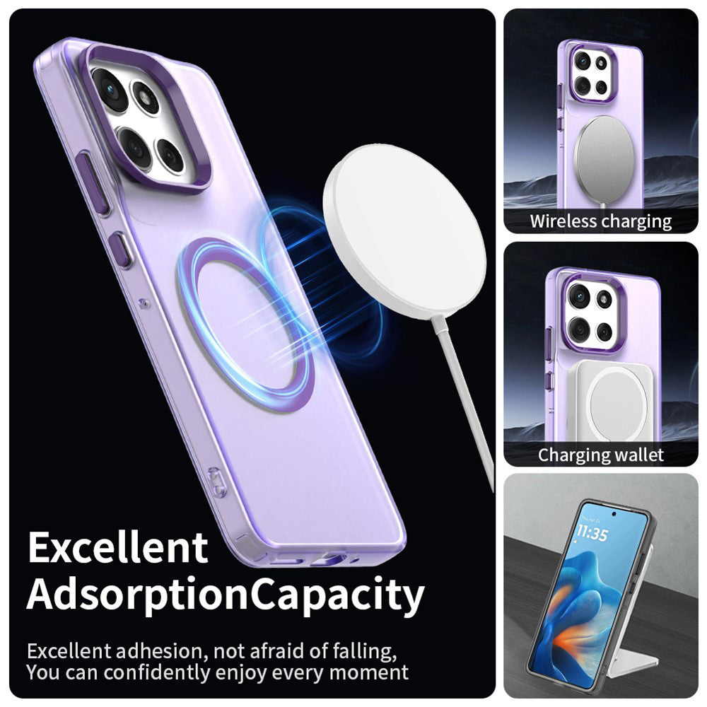 Techsuit - CandyCase MagSafe - Motorola Moto G86 - Purple