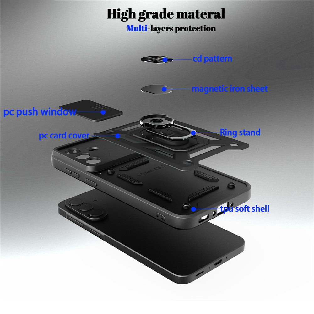 Techsuit - CamShield Series - Samsung Galaxy A57 5G - Rose Gold