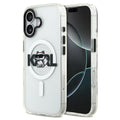 Karl Lagerfeld - IML Choupette Sketch Logo MagSafe (KLHMP17SHGCHGKBT) - iPhone 17 - Clear