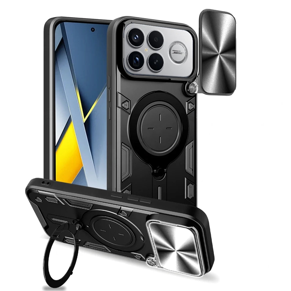 Techsuit - CamGuard Pro - Xiaomi Poco F8 Ultra - Black