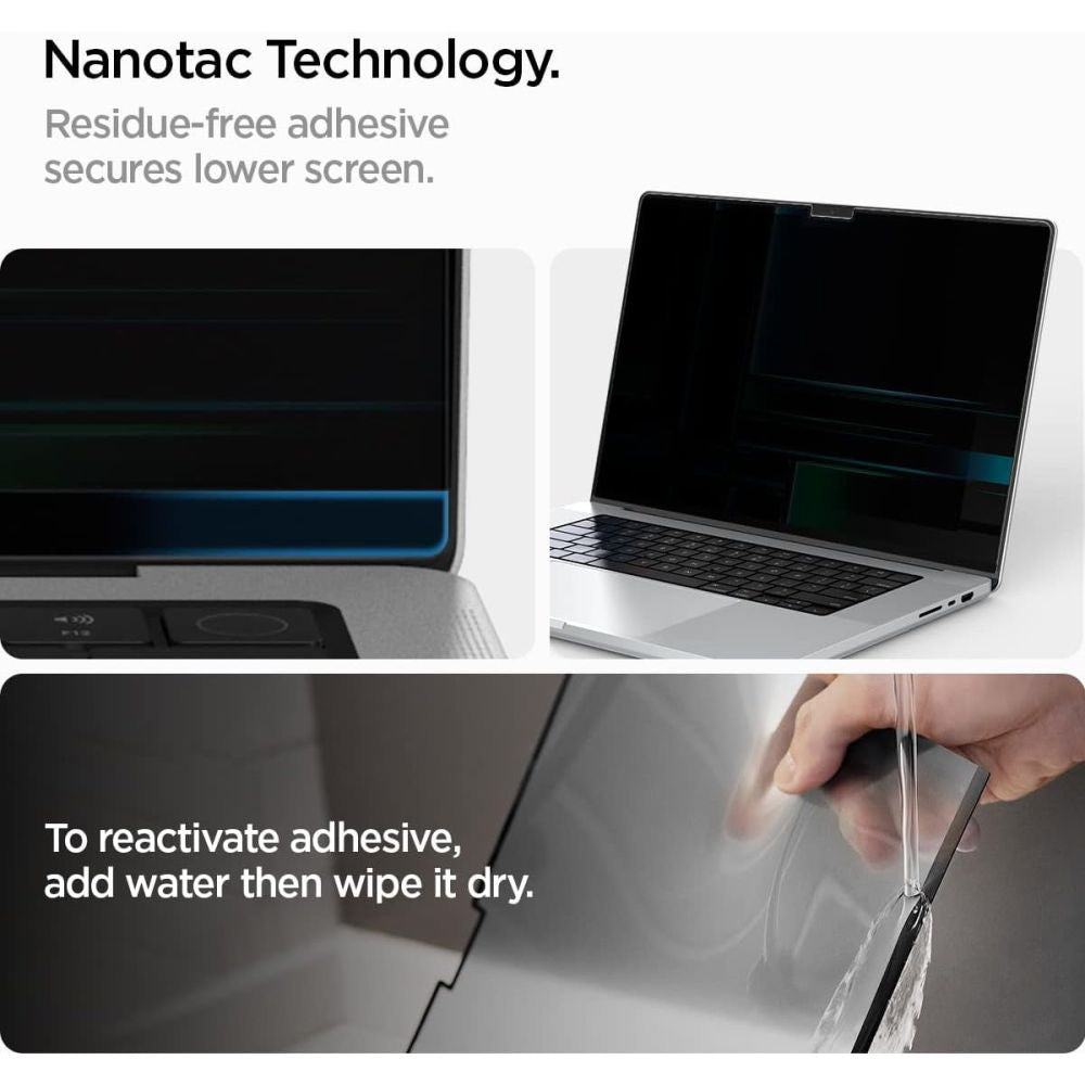 Spigen Husa de protectie MacBook Spigen Safe View Magnetic (AFL06158) compatibil cu MacBook Pro 14" (2021 / 2022 / 2023 
