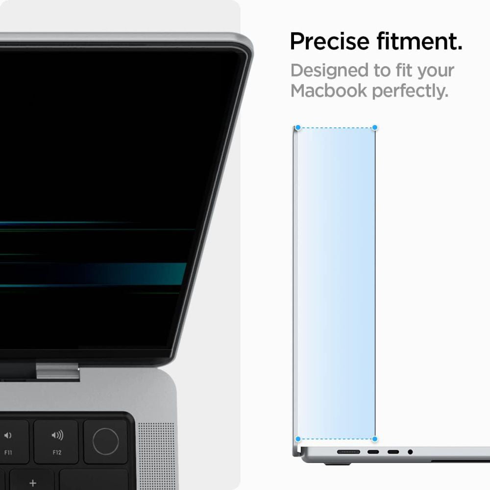 Spigen Husa de protectie MacBook Spigen Safe View Magnetic (AFL06158) compatibil cu MacBook Pro 14" (2021 / 2022 / 2023 
