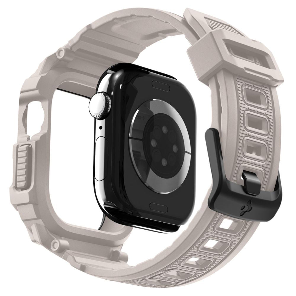 Spigen - Rugged Armor Pro V2 (ACS10506) - Apple Watch 10 46mm / Watch 11 46mm - Dune Beige