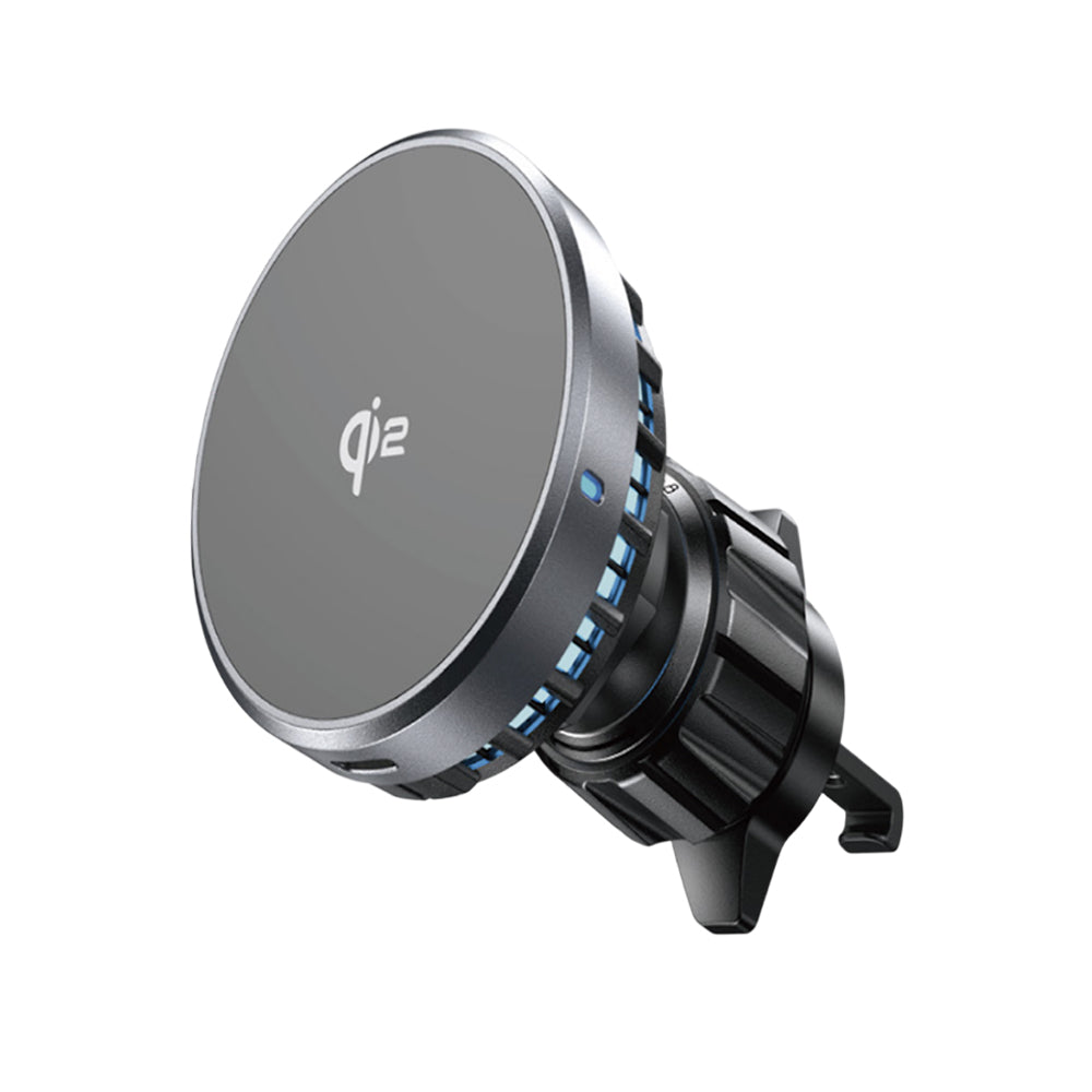 Lisen - Car Holder with Wireless Charging Qi2, W701 (YL0224060042) - for Air Vent, USB, USB-C Car Charger, Cable, 15W - 