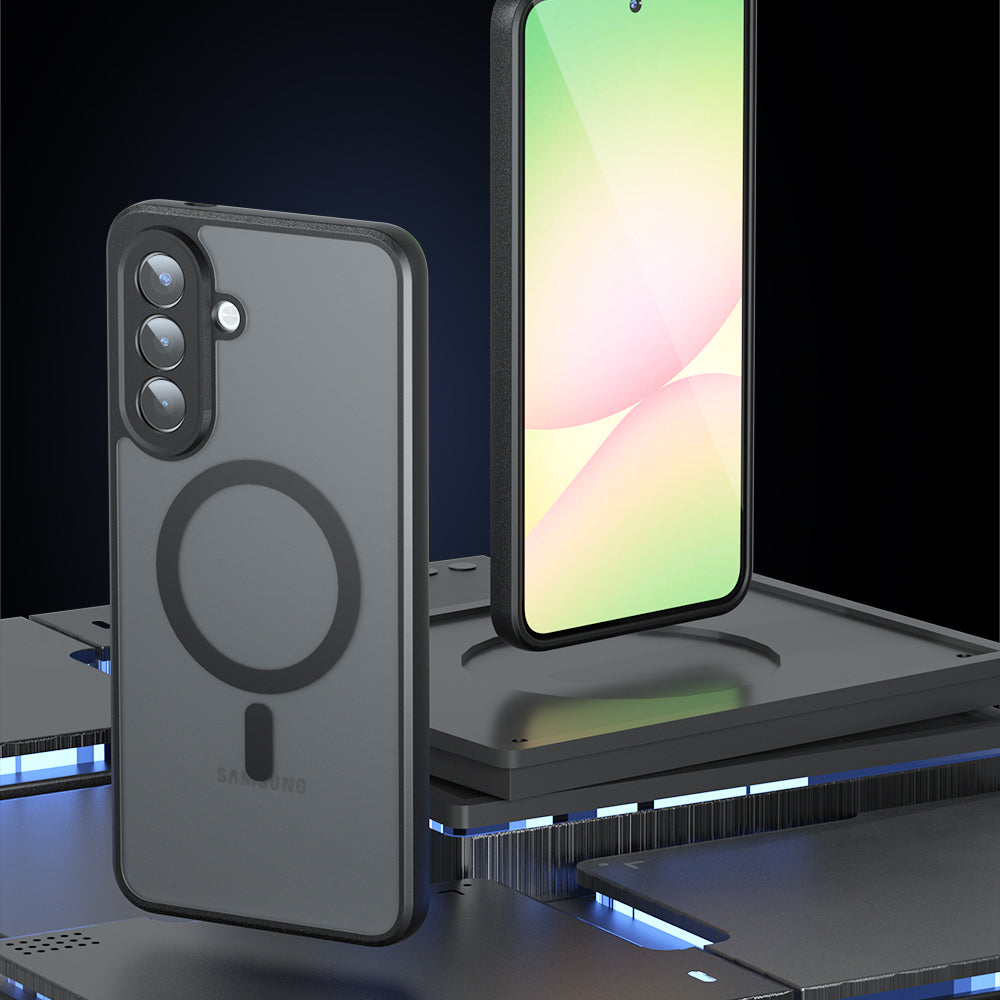 Techsuit - PureFrost MagSafe - Samsung Galaxy A57 5G - Frosted Black