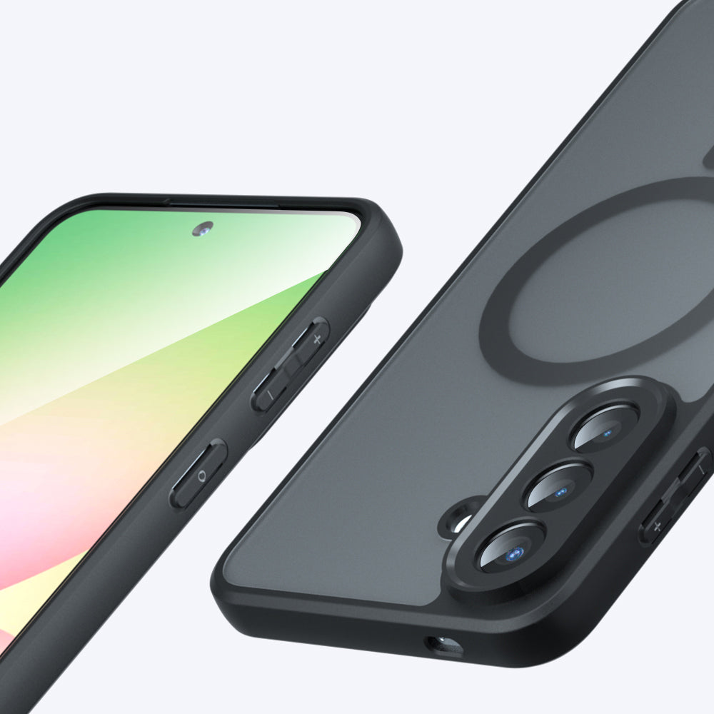 Techsuit - PureFrost MagSafe - Samsung Galaxy A57 5G - Frosted Black