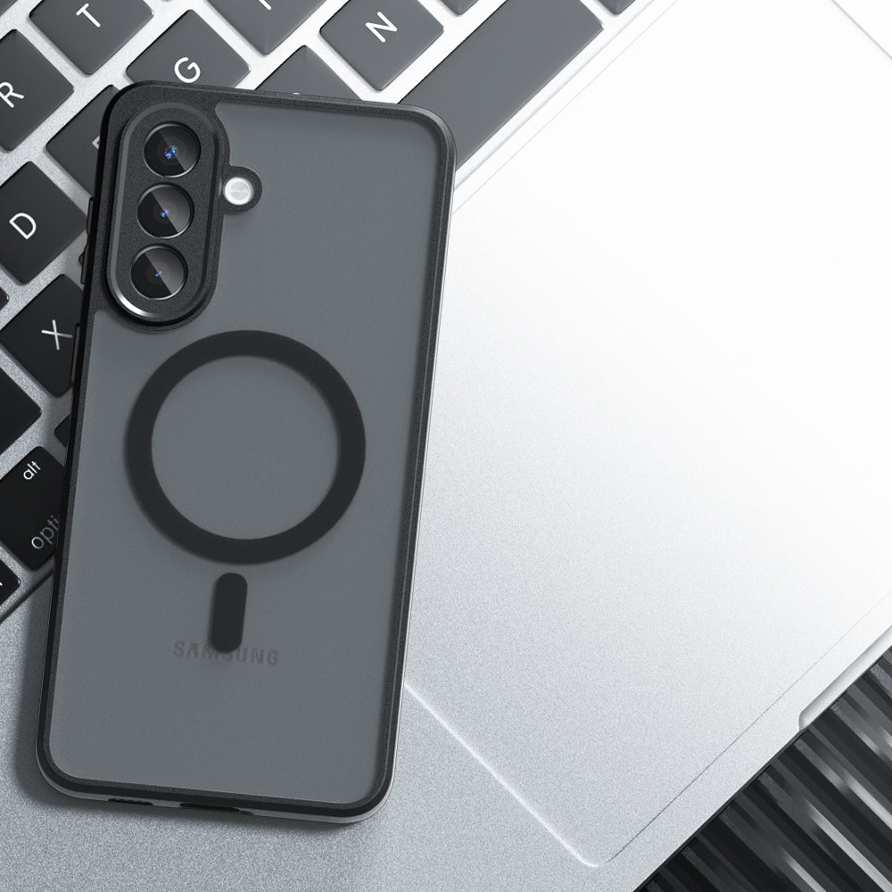 Techsuit - PureFrost MagSafe - Samsung Galaxy A37 5G - Frosted Black