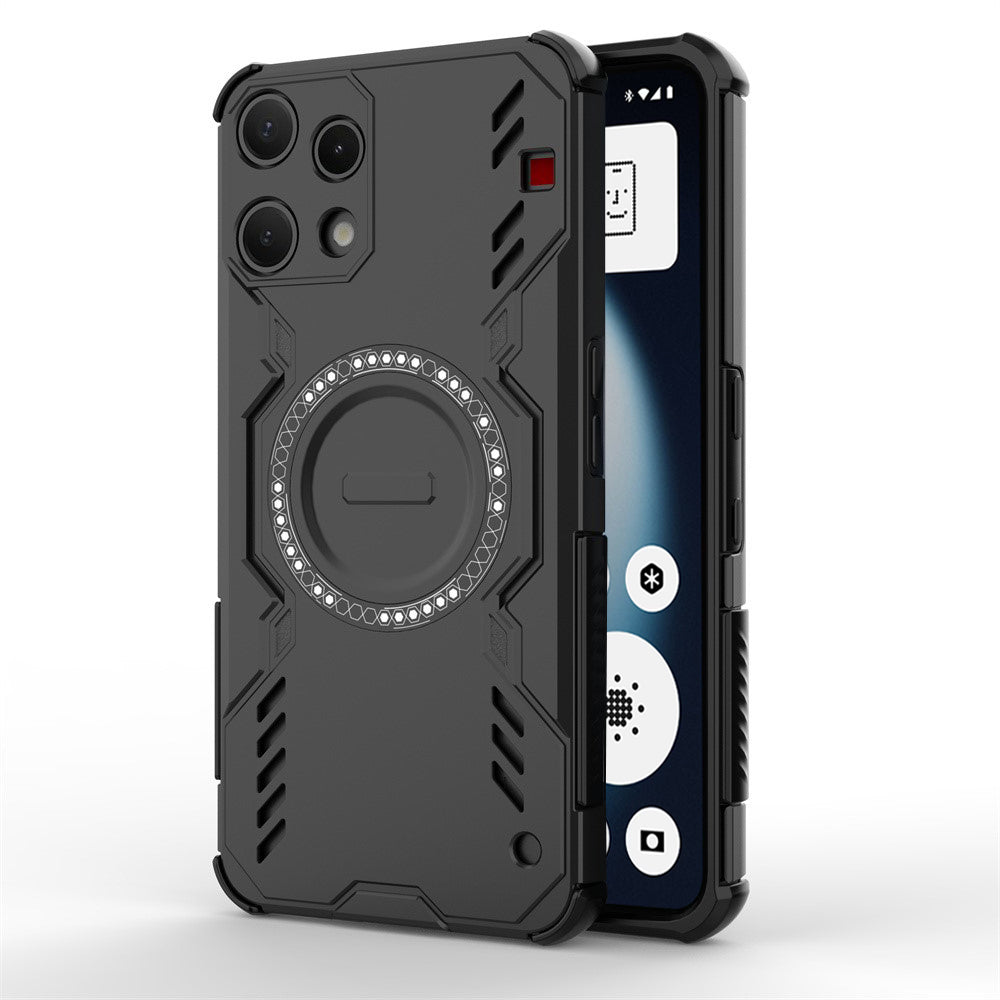 Techsuit - ArmorMag Case - Nothing Phone (3a) Lite - Black