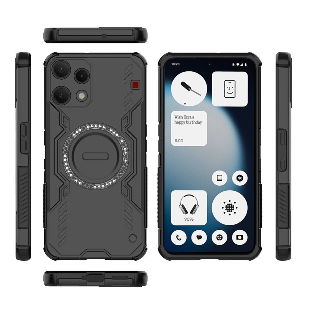 Techsuit - ArmorMag Case - Nothing Phone (3a) Lite - Black