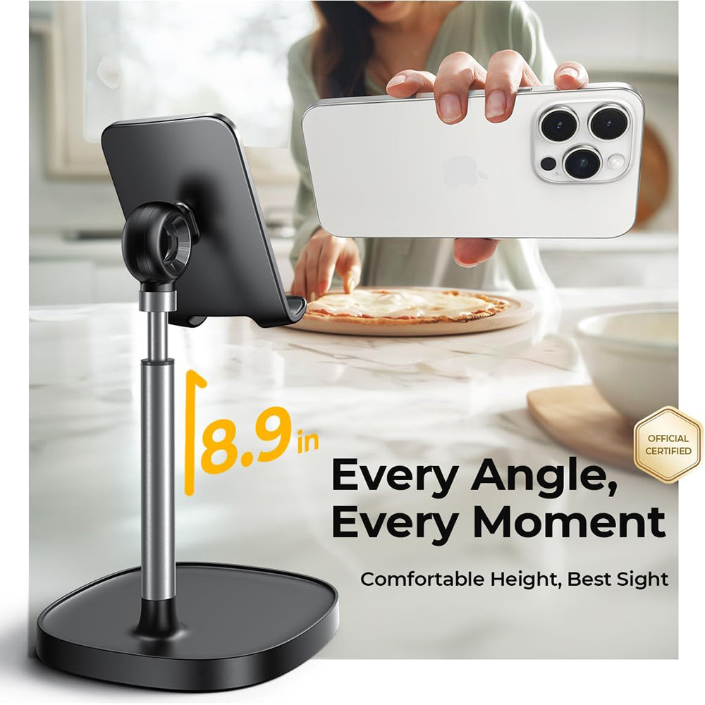 Lisen - Desk Holder Mechanical Series (YL0421030004) - for Phones, Adjustable Height, Stable - Black
