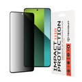 Techsuit - 111D Privacy Full Glue - Xiaomi Redmi Note 13 Pro 5G / Poco X6 - Black