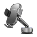 Lisen - Car Holder A680 (YL0225010007) - for Dashboard, Desk, Electric Suction Cup, 360° Rotation, Clamp Arm, 130mAh - B