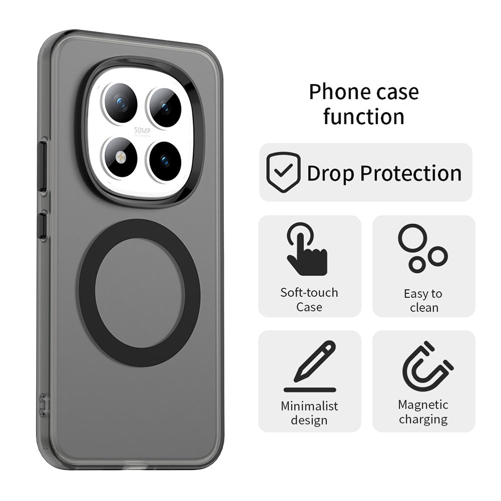 Techsuit - CandyCase MagSafe - Xiaomi Redmi Note 15 Pro+ 5G / Poco M8 Pro 5G - Black